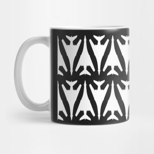 Rockwell B-1 Lancer - White Pattern Design Mug